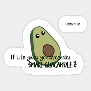 Avocado first merch🥑💚 Sticker